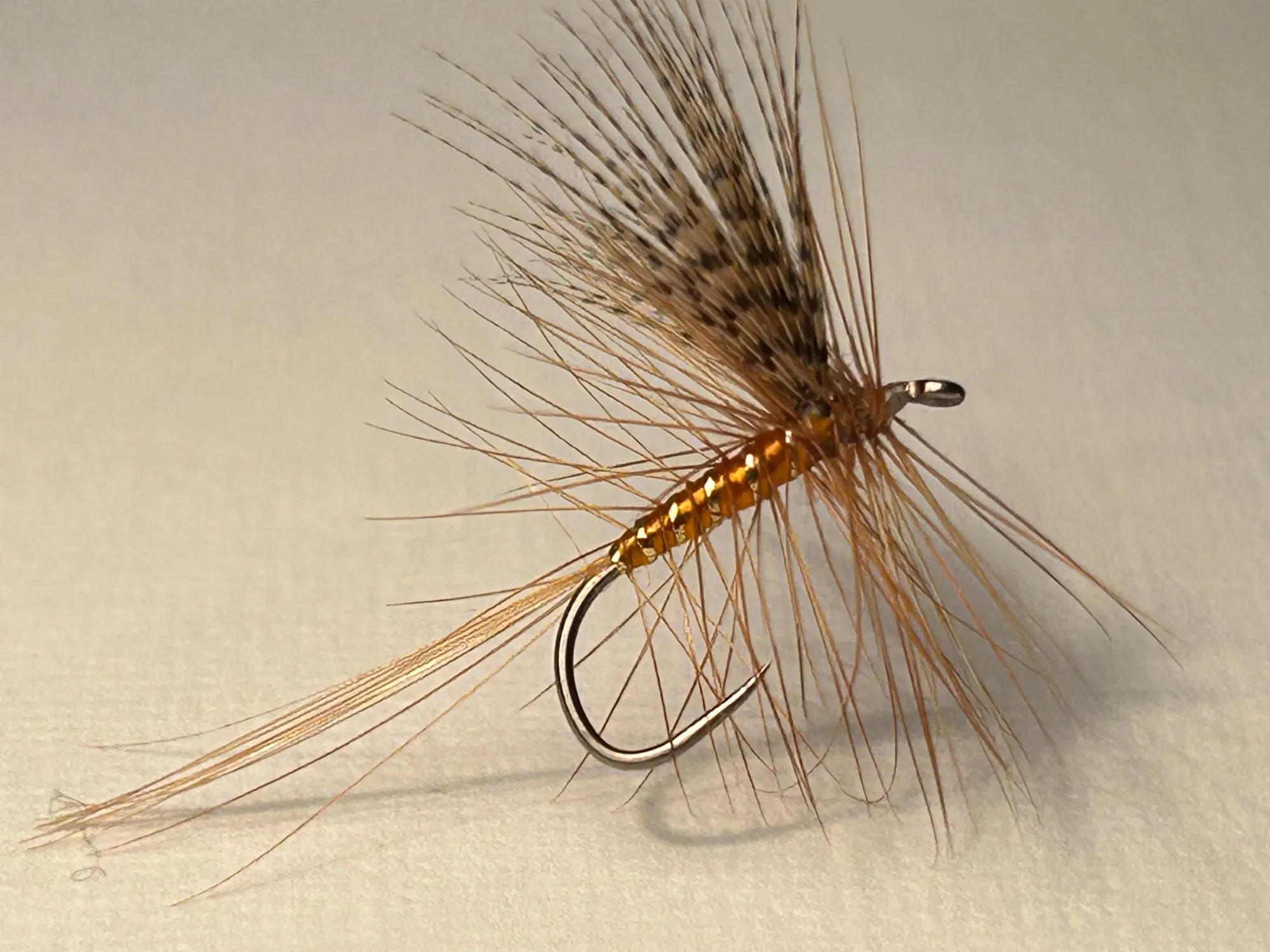 Queen-of-the-Waters bunden med asiatiskt tuppnackshackel